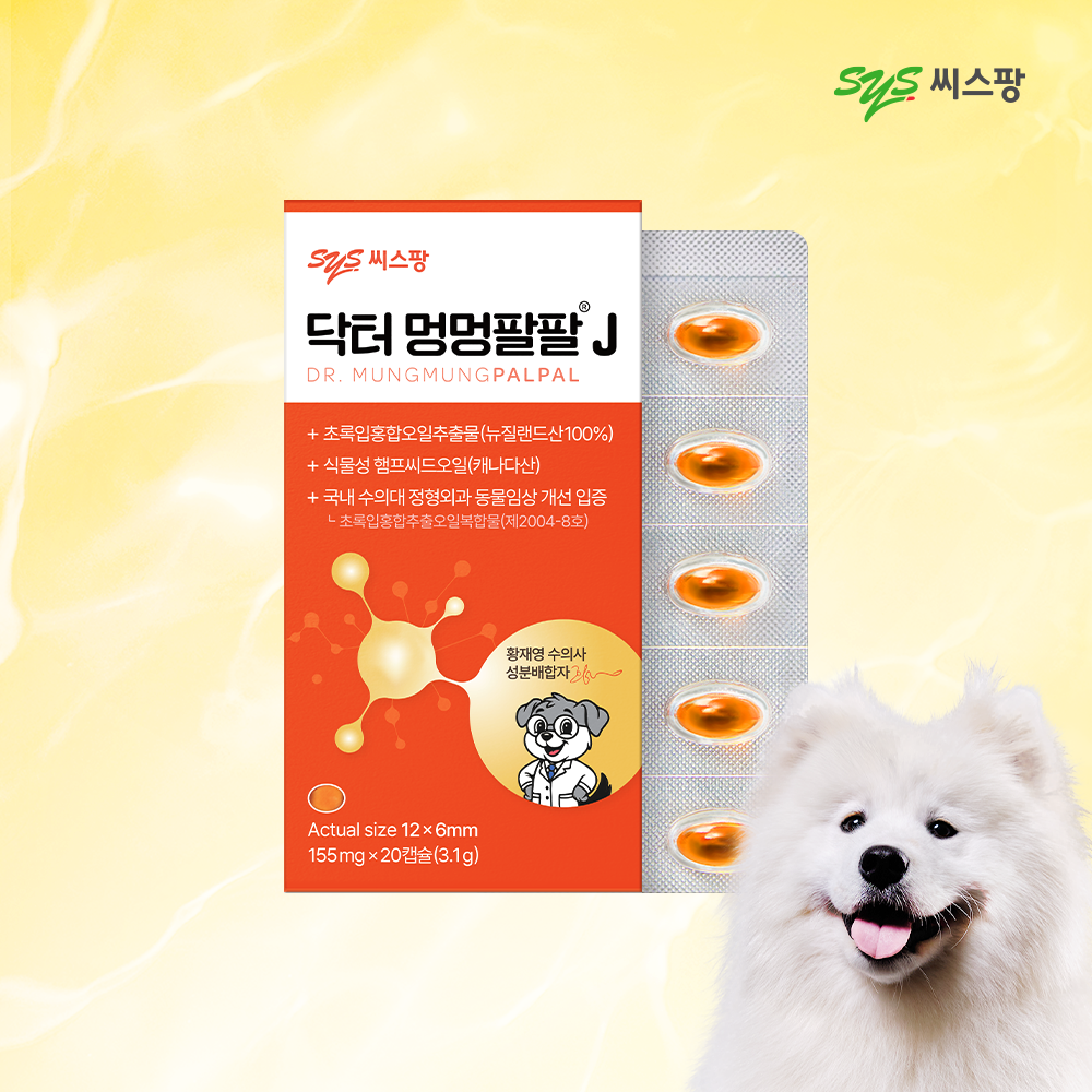 닥터멍멍팔팔J 반려동물 관절영양제 네이버 리뷰체험단